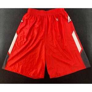 Wilson Mens Red Athletic Basketball Shorts‎ Size L